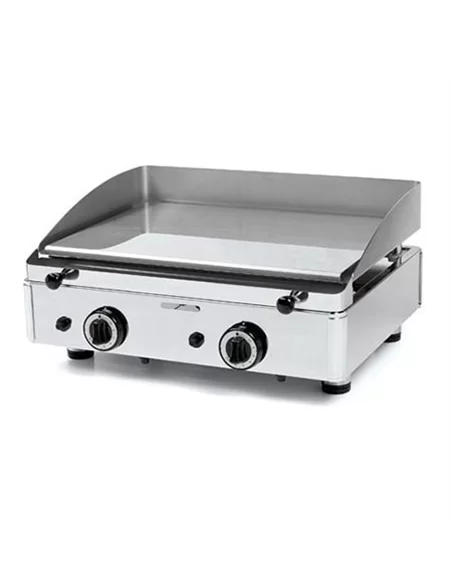 Placa de grelhar a gás em aço com cromoduro - 555x400 mm - 0224.017.22