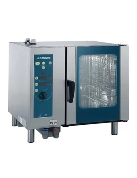Forno Convecção gás com Vapor directo ECO-bake 6 GN 1/1 – CNI - Carlos Nunes e Irmãos - Comércio de Frio Industrial