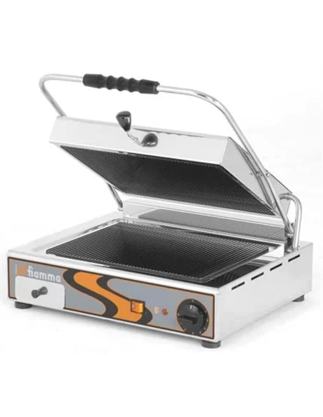 Grelhador vitrocerâmico de contacto canelado - 0116.017.04