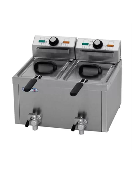 Fritadeira eléctrica 6+6 l, bancada - 0217.065.12