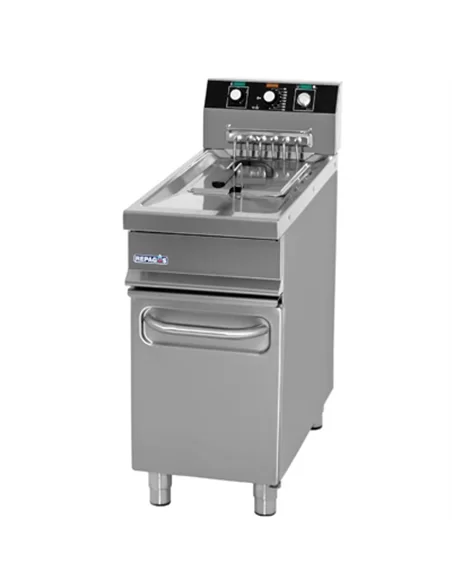 Fritadeira eléctrica 17 l, móvel – CNI - Carlos Nunes e Irmãos - Comércio de Frio Industrial