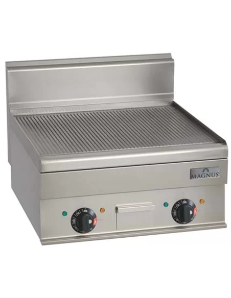 Fry-top eléctrico duplo, placa canelada, bancada - 0218.024.26