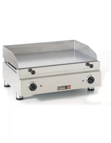 Placa de grelhar eléctrica em aço com cromoduro - 600x400 - 0224.017.12