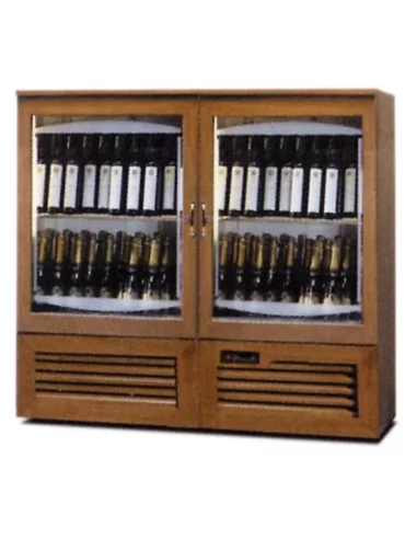Armário expositor de vinhos para 96 garrafas – Armários Expositores – CNI - Carlos Nunes e Irmãos - Comércio de Frio Industrial