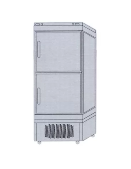 Armário 2 temperaturas inox 500 Litros – CNI - Carlos Nunes e Irmãos - Comércio de Frio Industrial