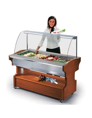 Buffet de serviço 4.1 refrigerado self-service – buffets – CNI - Carlos Nunes e Irmãos - Comércio de Frio Industrial