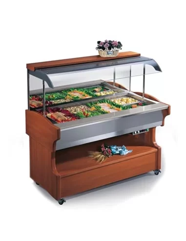Buffet de serviço 4.1 refrigerado mural – buffets – CNI - Carlos Nunes e Irmãos - Comércio de Frio Industrial