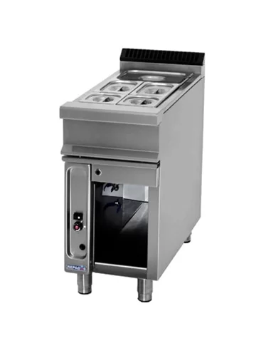 Banho-maria a gás, móvel – bain marie – CNI - Carlos Nunes e Irmãos - Comércio de Frio Industrial