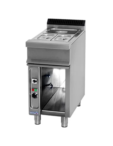Banho-maria eléctrico, móvel – bain marie – CNI - Carlos Nunes e Irmãos - Comércio de Frio Industrial