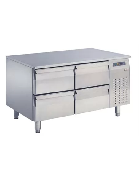 Base refrigerada para linha queima quatro gavetas – CNI - Carlos Nunes e Irmãos - Comércio de Frio Industrial