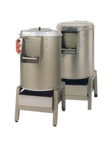 Peladora de batatas em aço inoxidável - trifásico – Potato Peelers – CNI - Carlos Nunes e Irmãos - Comércio de Frio Industrial