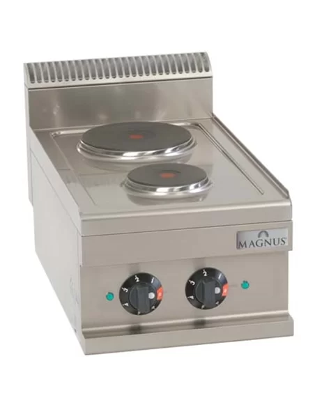 Fogão eléctrico com 2 placas redondas, bancada - 0213.024.17