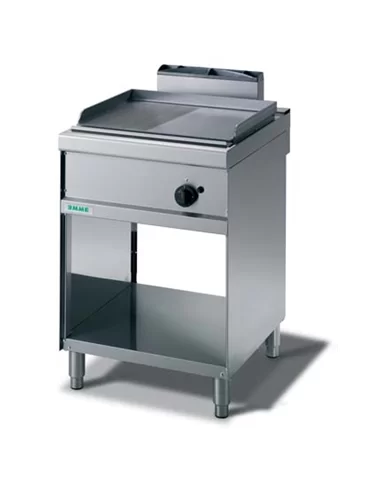Fry-top duplo a gás, placa mista, móvel – Fry-Tops – CNI - Carlos Nunes e Irmãos - Comércio de Frio Industrial