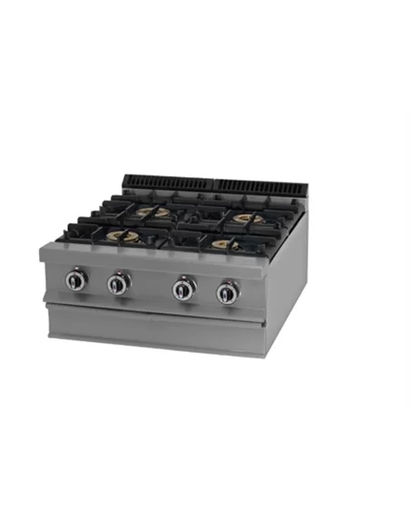 Fogão a gàs 4 Queimadores de bancada – CNI - Carlos Nunes e Irmãos - Comércio de Frio Industrial