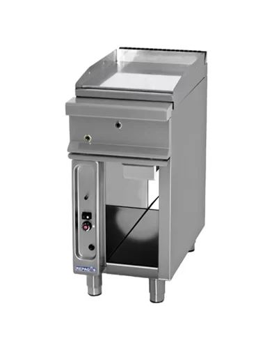 Fry-top a gás, placa lisa, móvel – Fry-Tops – CNI - Carlos Nunes e Irmãos - Comércio de Frio Industrial