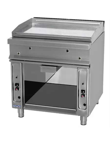 Fry-top a gás, placa lisa, móvel – CNI - Carlos Nunes e Irmãos - Comércio de Frio Industrial