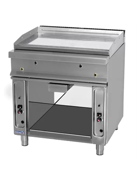Fry-top a gás, placa lisa, móvel - 0218.065.15