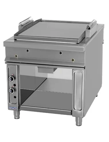 Fry-top a gás, placa lisa, móvel – Fry-Tops – CNI - Carlos Nunes e Irmãos - Comércio de Frio Industrial