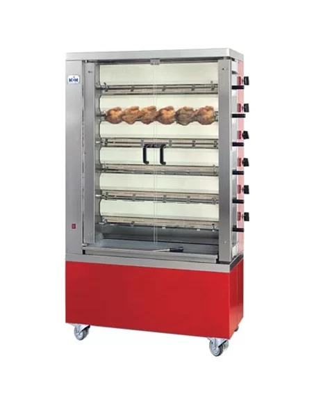 Assador de frangos a gás - 6 espetos - 0212.042.01