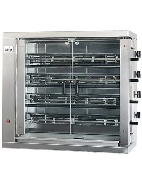 Assador de frangos eléctrico - 4 espetos – CNI - Carlos Nunes e Irmãos - Comércio de Frio Industrial