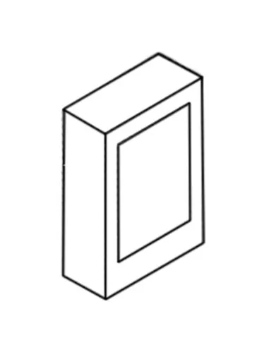 Cortina anti-salpicos LPH 250x700x730mm - 0011.000.01
