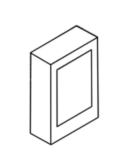 Cortina anti-salpicos LPH 250x700x730mm - 0011.000.01