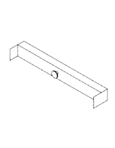 Topo para curvas de 90º - LPH 650x100x100mm - 0016.000.04
