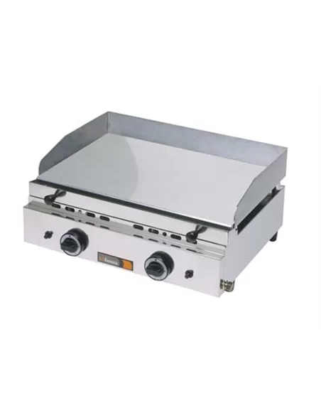 Placa de grelhar a gás em aço com cromoduro - 600x400 – CNI - Carlos Nunes e Irmãos - Comércio de Frio Industrial