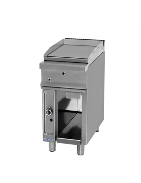 Fry-top a gás, placa lisa, móvel – CNI - Carlos Nunes e Irmãos - Comércio de Frio Industrial