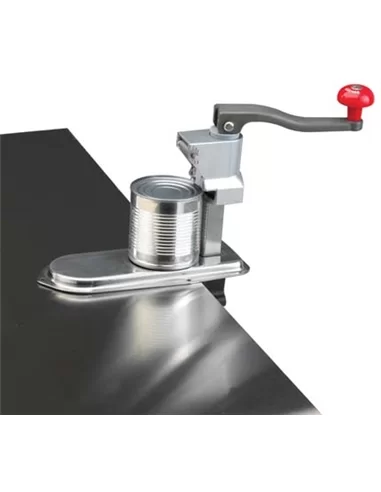 Abre-latas manual em aço inoxidável – Can opener – CNI - Carlos Nunes e Irmãos - Comércio de Frio Industrial