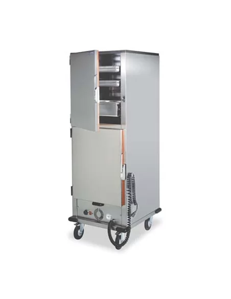 Carro de 2 portas para conservação de quentes 120 º com roda - 0208.049.04