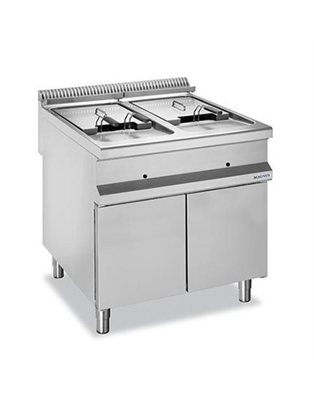 Fritadeira a gás 17+17 l, móvel - 0217.024.34