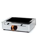 Grelhador/ tostadeira vitrocerâmico de contacto liso