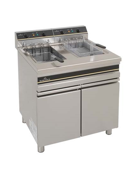 Fritadeira eléctrica 14+14 l, móvel - 0217.024.22