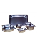 Containers em aço inox GN 1/4 : Altura 200 mm