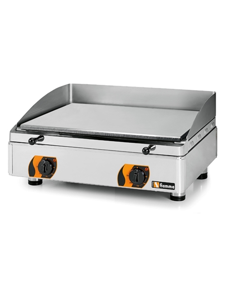 Placa de grelhar eléctrica em aço com cromoduro - 555x400 mm – CNI - Carlos Nunes e Irmãos - Comércio de Frio Industrial